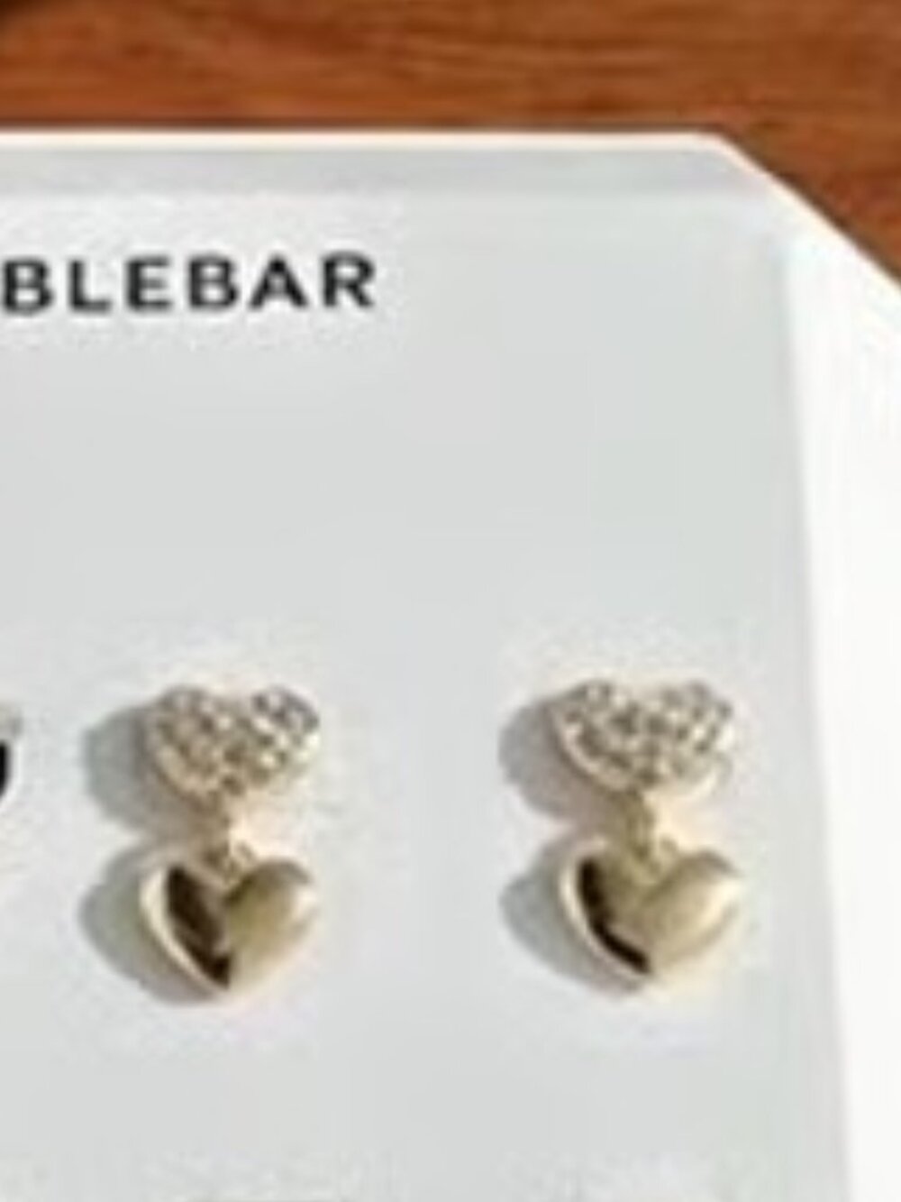 BaubleBar Gold Earrings Set new - Picture 3 of 6